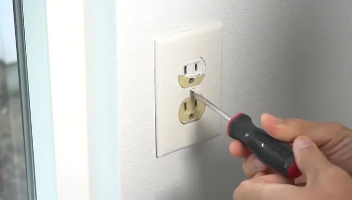 Use a Sawzall to carefully remove the old J-box. (Avoid using a hacksaw or prying, as this can damage the drywall.)