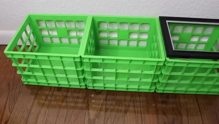 Secure rows: Use zip ties to connect the rows and cut off excess. This should stabilize the structure.