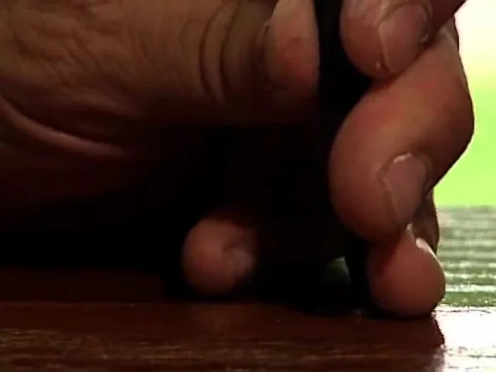 Set the nails below the surface and fill the holes with wood filler.