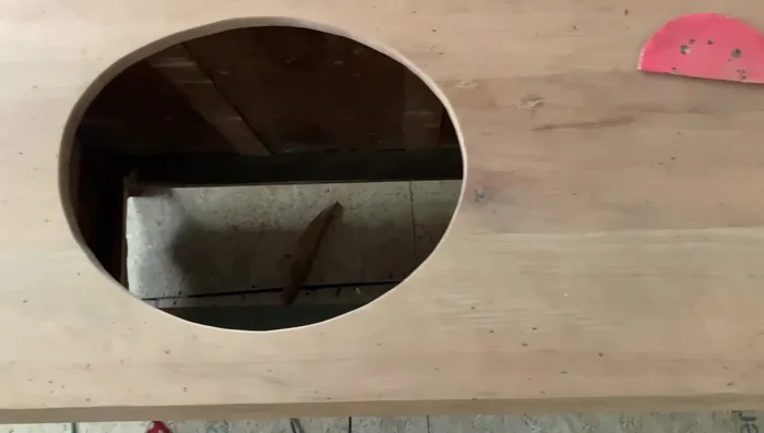 Stain and seal the dresser top with multiple coats of urethane (Houseman Spar Urethane and Ultra Flat Polyurethane for a balance of protection and desired finish).