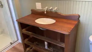 DIY Bathroom Vanity: Upcycling an Old Dresser