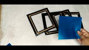 DIY Mirrored Wall Decor from Cardboard: A Stunning Upcycled Project