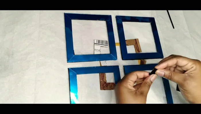 Glue the remaining pieces to the main structure, ensuring proper alignment and secure bonding.