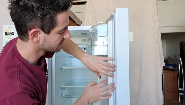 Test the seal's firmness to ensure it's securely attached. No additional screws or glue should be needed.