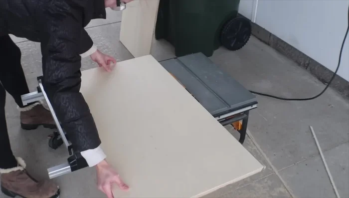 Apply polyurethane to the face frame and doors. Consider using a custom color wash on the doors to match the face frame color if necessary. Apply multiple coats for durability.