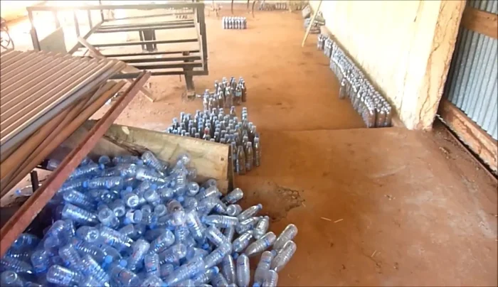 Choose a location and lay out the tank dimensions.