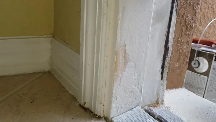 Caulk any remaining gaps, ensuring the surface is clean and dry before caulking.