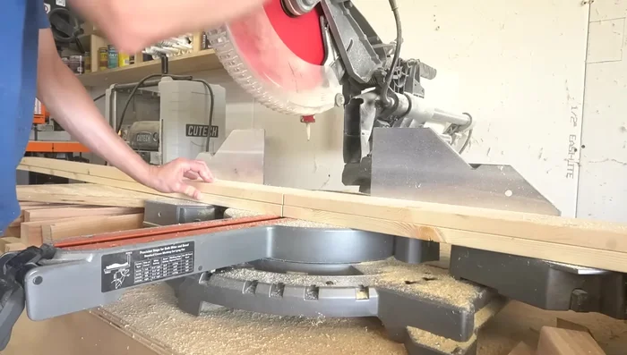 Trim the sides with 1x6 boards to match the thickness of the front and hide screw heads.