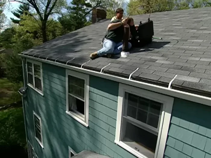 Use an electrician's probe to determine the clog's consistency.