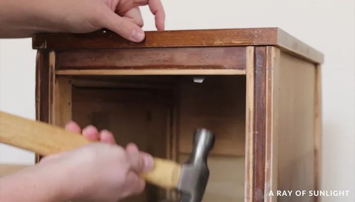 Replace any missing drawer stoppers.