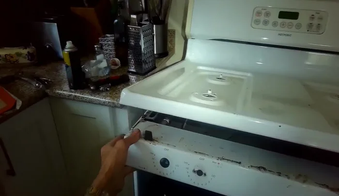 Turn the gas back on, wait five minutes, check for leaks (using soapy water), and test the stove.