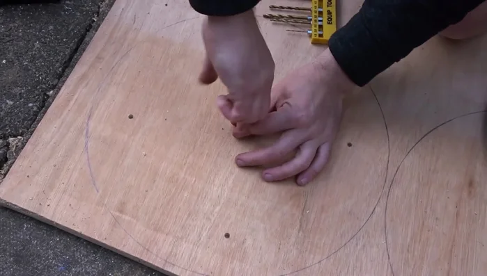 Reinstall the insert nuts into the new plywood seats.