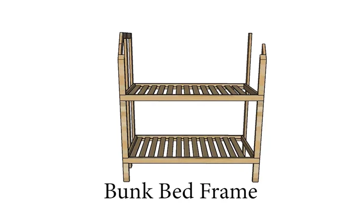 Assemble the frame: Secure the frame using 2.5-inch screws and ensure it's square.