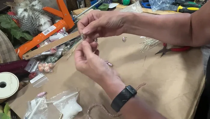 Create Dangles (Optional): Attach beads to headpins and create loops using round-nose pliers. Attach the loops to jump rings.