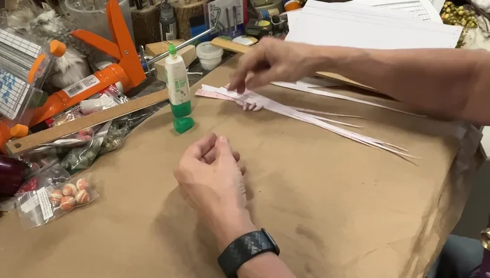 Let the beads dry: Set the beads aside to allow the glue to dry completely.