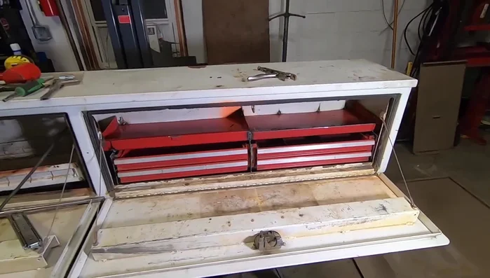 Cut the boxes in half to create four 4-foot sections.