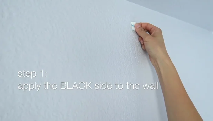 Let the hook sit for an hour to ensure proper adhesion.