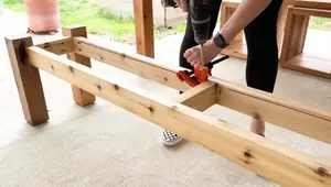 Build the Perfect Outdoor Cedar Table with Bench & Cube Stools: A Step-by-Step Guide