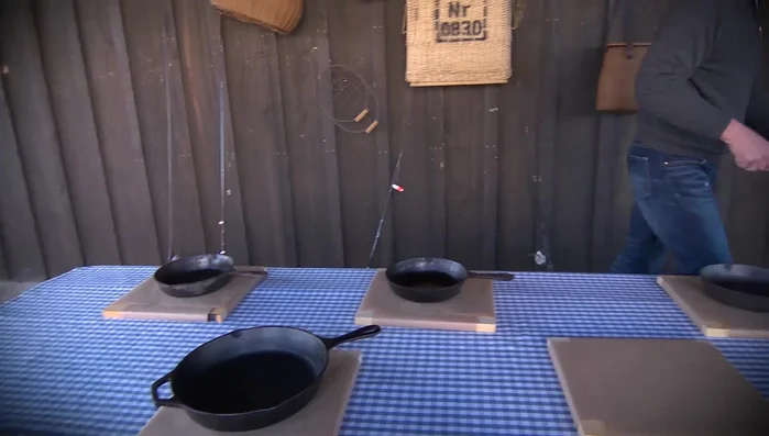 Add a centerpiece: Use a Dutch oven for a hot dish.