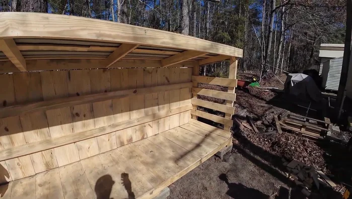 Install back panels to protect from debris and leaves.