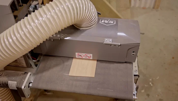 Cut rebates on both sides of the cabinet for panels (back and door).