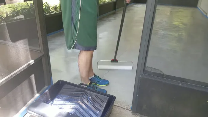 Allow the second coat to dry completely (a couple of days).