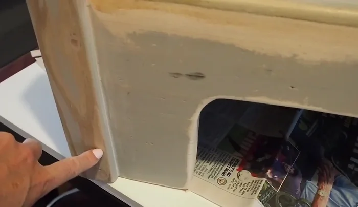 Add a name to the bed using a Cricut machine (optional).