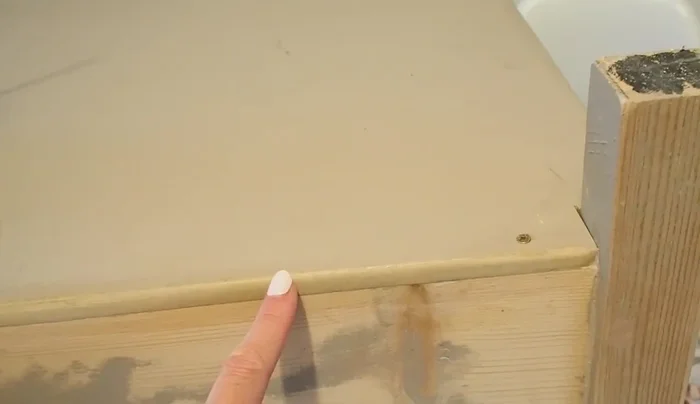 Prime the MDF edges with PVA glue and water to prevent paint absorption.