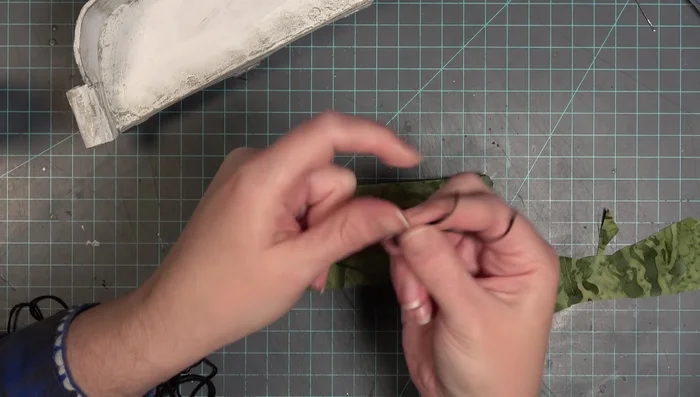 Add tufting (optional).