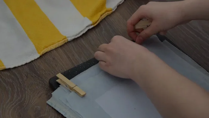Dry your paper: Hang the sheets with clothespins to dry quickly, or lay them out to dry. This typically takes overnight.