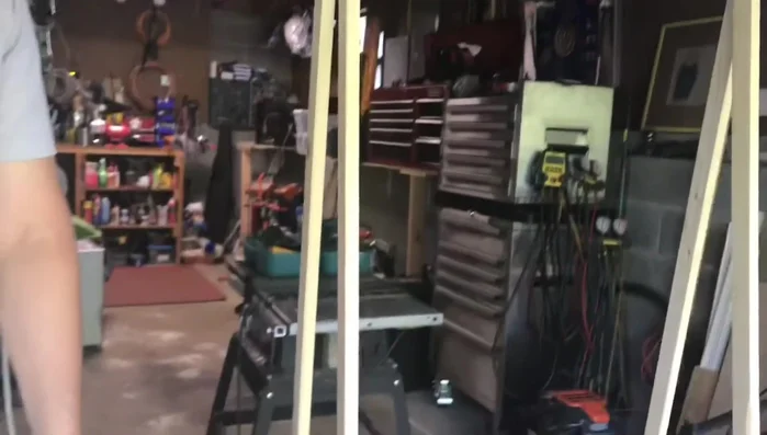 Adjust leg height (if needed): If the rack is too tall, cut 7.5 inches off the bottom of each leg and re-sand the cut edges to maintain the rounded shape.