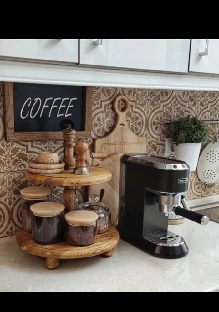 Create a coffee-themed art gallery on a kitchen wall, framing vintage coffee advertisements or artwork.