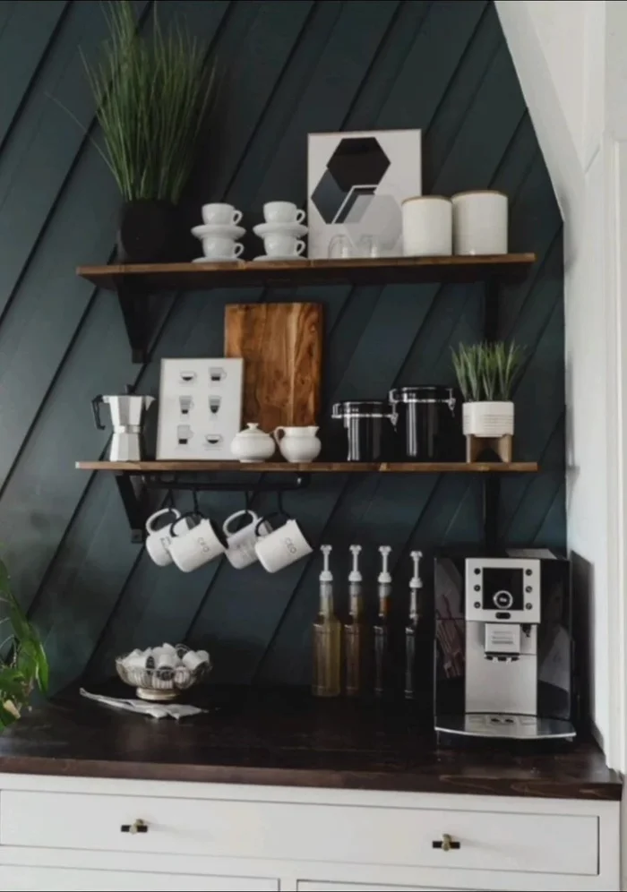 Incorporate smart home technology to control your coffee machine remotely (optional).