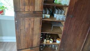 Repurposing an Old Wardrobe into a Functional Storage Closet