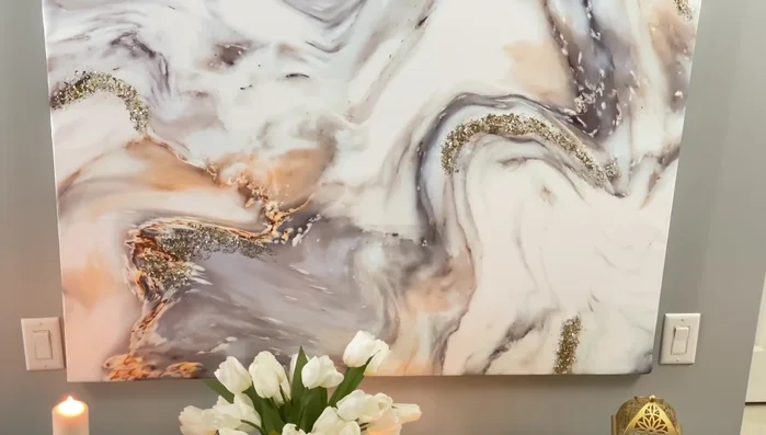 Hang and display: Hang your finished wall art using command strips or other preferred hanging methods.