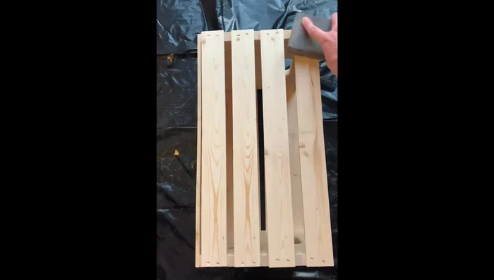 Clean the crate: Wipe down with a damp cloth to remove dust.