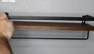DIY Bathroom Shelves: Quick & Easy Over-Toilet Installation