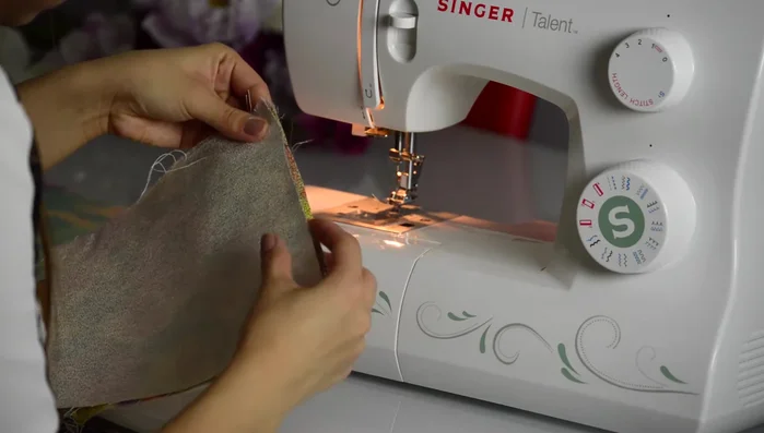 Continue adding patches one by one, repeating steps 3 and 4 until all patches are sewn together.