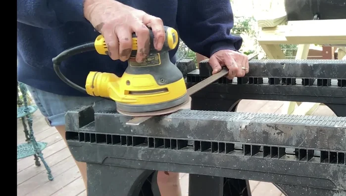 Dry fit the steel bar to check the length.