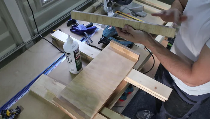 Apply two coats of poly to protect the wood.