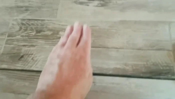 Allow the mortar to dry completely. Apply grout, and after grout has cured, clean the excess grout.