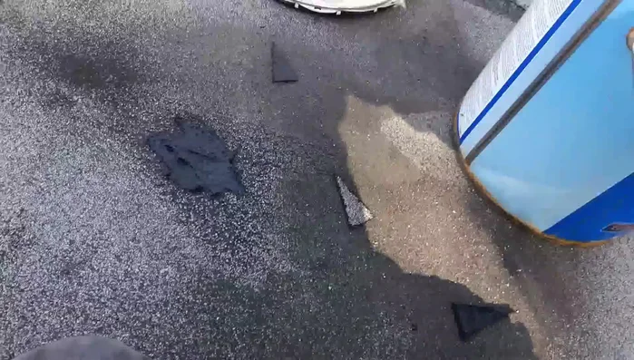 Apply mesh/webbing to reinforce the patch for a warranty-worthy finish.