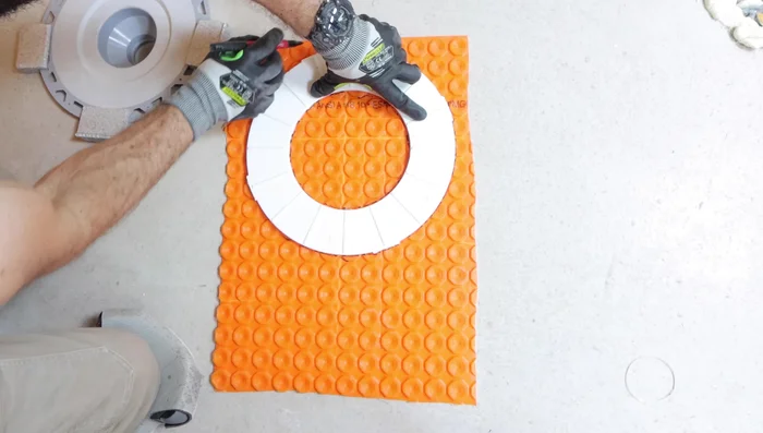 Clean the substrate/floor.