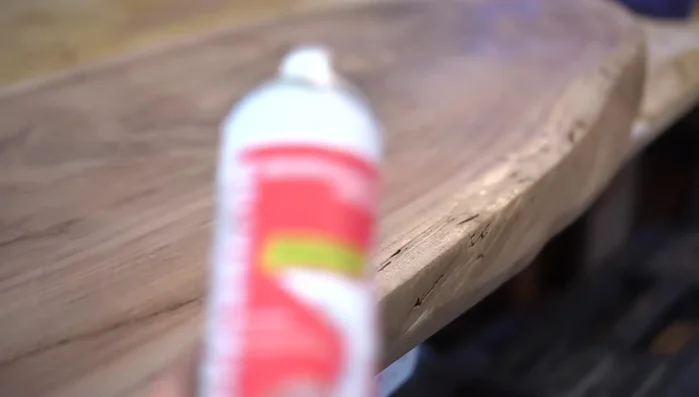 Sand down the filled areas.