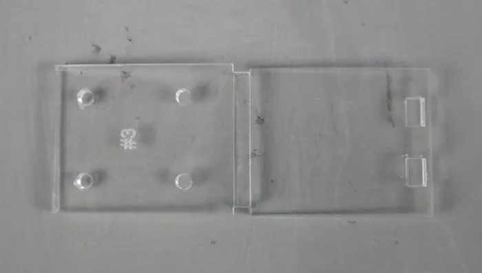 Strength test: Secure one piece to a sturdy surface and attach the other to a hook connected to a luggage scale. Gradually increase the force until the bond breaks, recording the breaking point in Newtons.