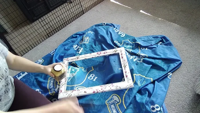 Apply a finishing gloss (like DecoPatch Glaze) to seal and protect the design. Let dry.