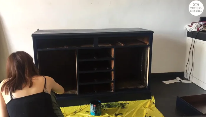 Install new brass handles.