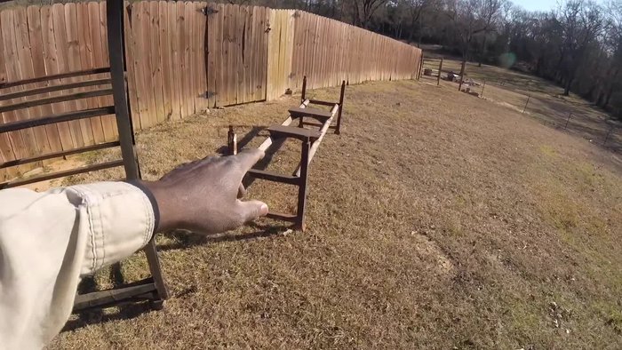 Acquire and prepare a salvage rack.