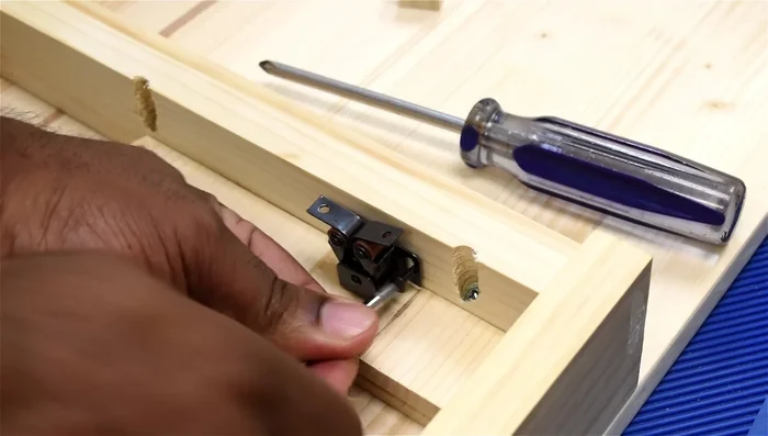 Mark and install wall brackets, ensuring level alignment.