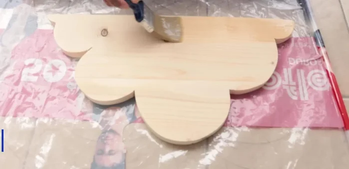Apply wood finish (3 wet-on-wet applications with sanding in between).